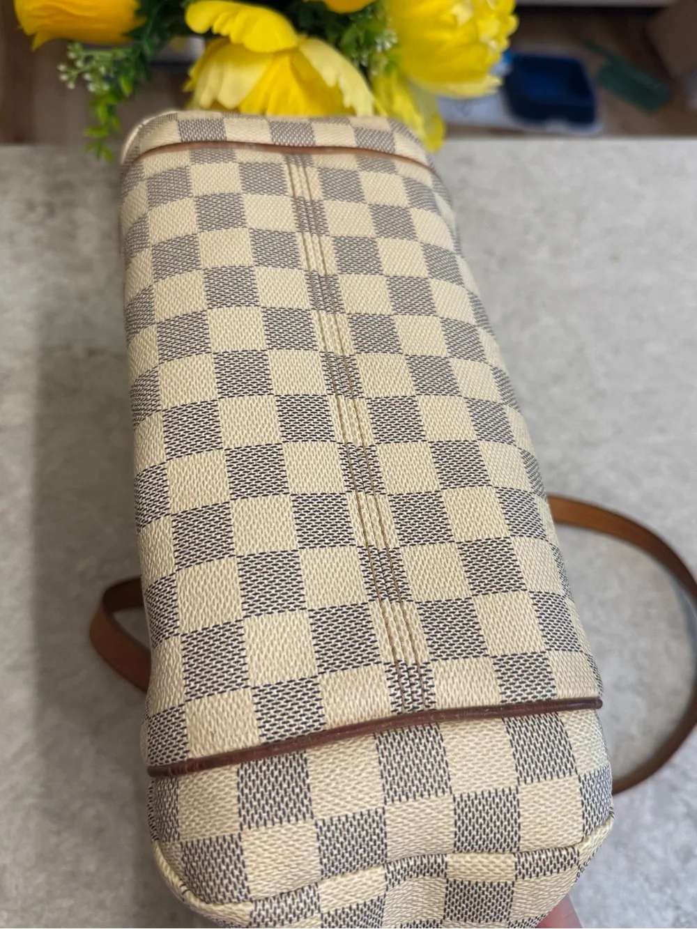 Louis Vuitton Totally PM Damier Azur Tote COA /Dust Bag